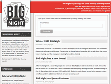 Tablet Screenshot of bignight.org